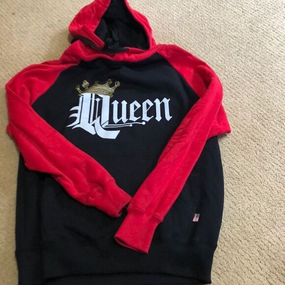 Women’s Long Sleeve Hoodie-Medium - Picture 3 of 3